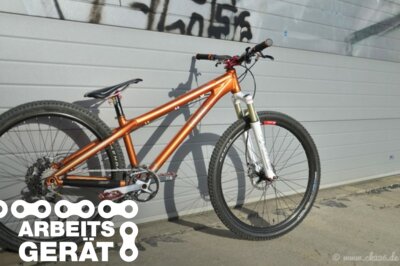 Arbeitsgerät(e): Klaus Beiges Univega 4X-Bikes