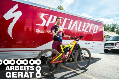 Arbeitsgerät: Specialized Enduro von Jared Graves