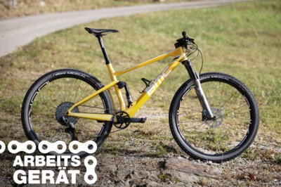 Arbeitsgerät: BMC Fourstroke von XC-Weltmeister Jordan Sarrou
