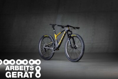 Arbeitsgerät Nino Schurter: Goldene Akzente für das Scott Spark RC