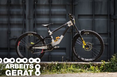 Arbeitsgerät: Specialized Demo-Prototyp von Jordan Williams