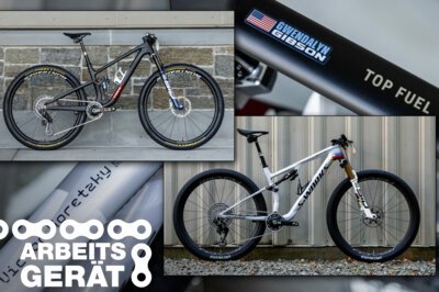 Arbeitsgerät: XC Profi-Bikes von Gwendalyn Gibson & Victor Koretzky