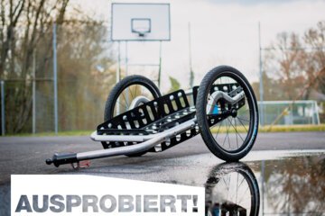 Veolo Cargo Fahrradanhänger Ausprobiert!: Der Sportwagen unter den Lastenanhängern?
