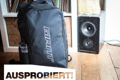 Giant Shadow Gear Bag im Test: Der Rucksack für den Renntag