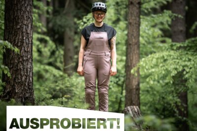 iXS Carve MTB-Latzhose für Frauen – Ausprobiert!: Business at the bottom, party at the top