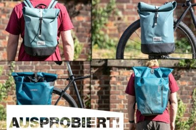 Hybrid-Rucksäcke von Ortlieb & MeroMero – Ausprobiert!: Das beste aus zwei Welten?