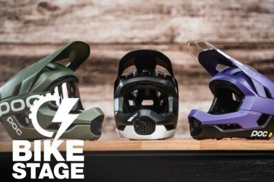 BikeStage 2022 – POC Otocon Fullface-Helm, Hipbag und Rucksäcke