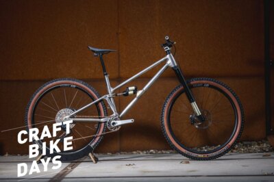 Craft Bike Days 2022: Huhn Cycles Moorhuhn 129 – Ein edles Titan Trail Bike zum Verlieben