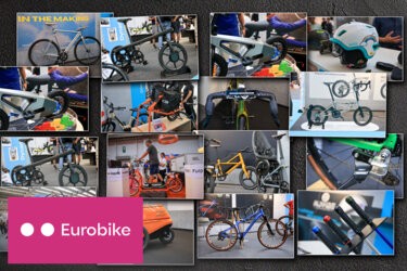 Eurobike 2025: Vom 32″-Bike bis zum Laufband-Rad – 17 Highlights aus der Start Up-Area