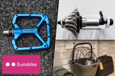 Eurobike 2023: Classified Schaltnabe, Komponenten von Funn und Hundekorb von Newlooxs