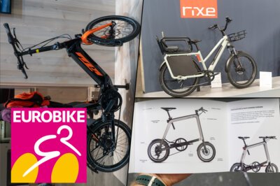 Eurobike 2023 – KTM, Rixe und Ossby: Mehr Klapp-, Falt- & Cargo-E-Bikes