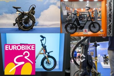 Eurobike 2024: Ahooga E-Klapprad und i:SY Kompaktbike aus Carbon