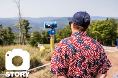 Downhill World Cup 2021 – Snowshoe: Doppelt knallt besser – Fotostory vom Track Walk