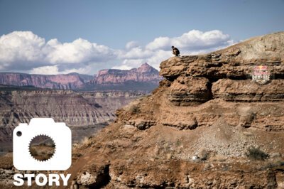 Red Bull Rampage 2021: Schaffe, schaffe, Sender baue – Fotostory vom Kursbau