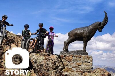 4 Kids, 4 Tage: Im Home of Trails von Davos ins Engadin