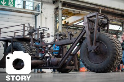 2,2 t pure Fahrradkultur – Cyclingworld 2023 Highlights: Das schwerste Fahrrad der Welt – und das goldenste?