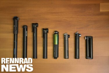 8 Mini-Pumpen für die Trikottasche im Test: Klein, leicht und wirklich stark?