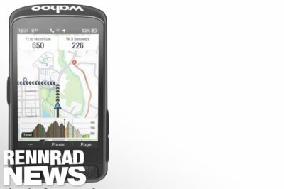 Neuer Radcomputer von Wahoo geleaked?: Wahoo Elemnt Ace mit Aero Sensor