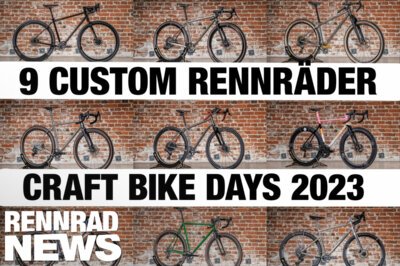 Craft Bike Days 2023: 9 Custom-Rennräder und Gravel Bikes im Video