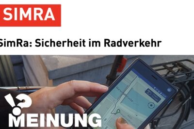 SimRa-App: Daten sammeln für sichereres Radfahren im Verkehr