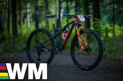 XC WM Mont-Sainte-Anne 2019: Arbeitsgerät – Orbea Oiz von Catherine Pendrel