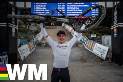 Downhill-WM 2023 – Fort William: Henri Kiefer ist Junioren-Weltmeister