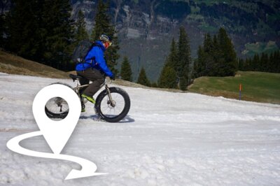 Warum Du ein Fatbike brauchen könntest – Grund 1/3: Biken im Schnee