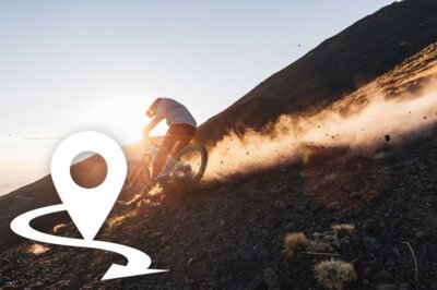 Freeride-Action auf dem Ätna: Oli Dorn und Guido Tschugg in Sizilien