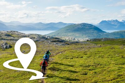 Fjell, Fjord und Trailfeuerwerk: Mountainbiken in den norwegischen Lyngenalpen