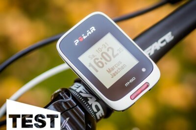 Polar M450: kompakter GPS-Bike-Computer im Test