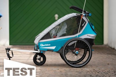 Qeridoo Kidgoo 1-Fahrradanhänger im Test: Mamas und Papas Liebling