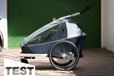 Croozer Kid Vaaya-Fahrradanhänger im Test: Komfortabler Maßanzug mit knapper Belüftung