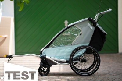 Leggero Enso 2-Fahrradanhänger im Test: Schweizer Taschenmesser mit Stahlfeder