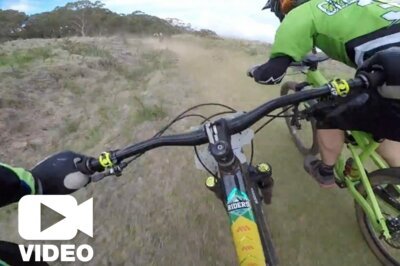 Hart am Gas: Cédric Gracia bei der Megavalanche La Réunion