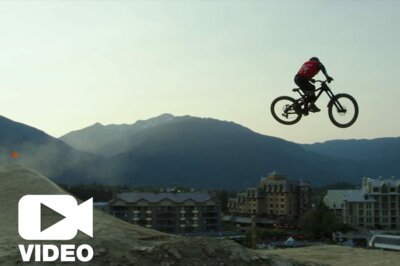 Remy Metailler mit dem Cube Two 15 in Whistler: Musste reißen!