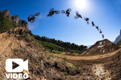Adolf Silva beim Darkfest 2019: Weitester Doppel-Backflip der MTB-Geschichte?