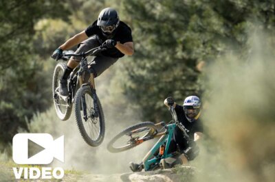 Master of the Gnarniverse: Richie Rude stempelt auf dem Yeti SB165