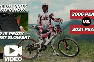 Santa Cruz V10 2006 vs. 2021: Steve Peat und das Alteisen