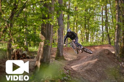 finding peace: Lukas Schäfer im Mountainbike-Himmel