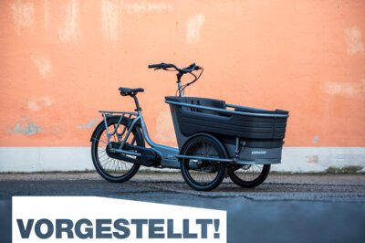 Winora F.U.B. 3W – Vorgestellt!: Dreirädriges E-Lastenrad für bis zu 4 Kinder