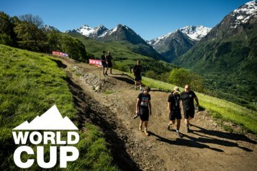 Downhill World Cup 2025 – Loudenvielle: Aller guten Dinge sind 3 – Fotostory Track Walk