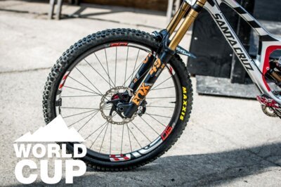 Maxxis Prototyp-Reifen gesichtet: Eigenentwicklung von Greg Minnaar