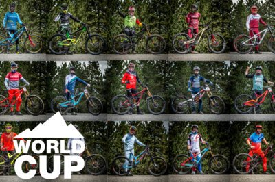 Downhill World Cup 2018 – Andorra: 51 World Cup-Profis und ihre Bikes