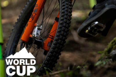 Downhill World Cup 2025 – Val di Sole: Neue Shimano Saint & Maxxis Minion im Anflug?