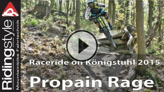 Raceride on Königstuhl 2015 - Propain Rage